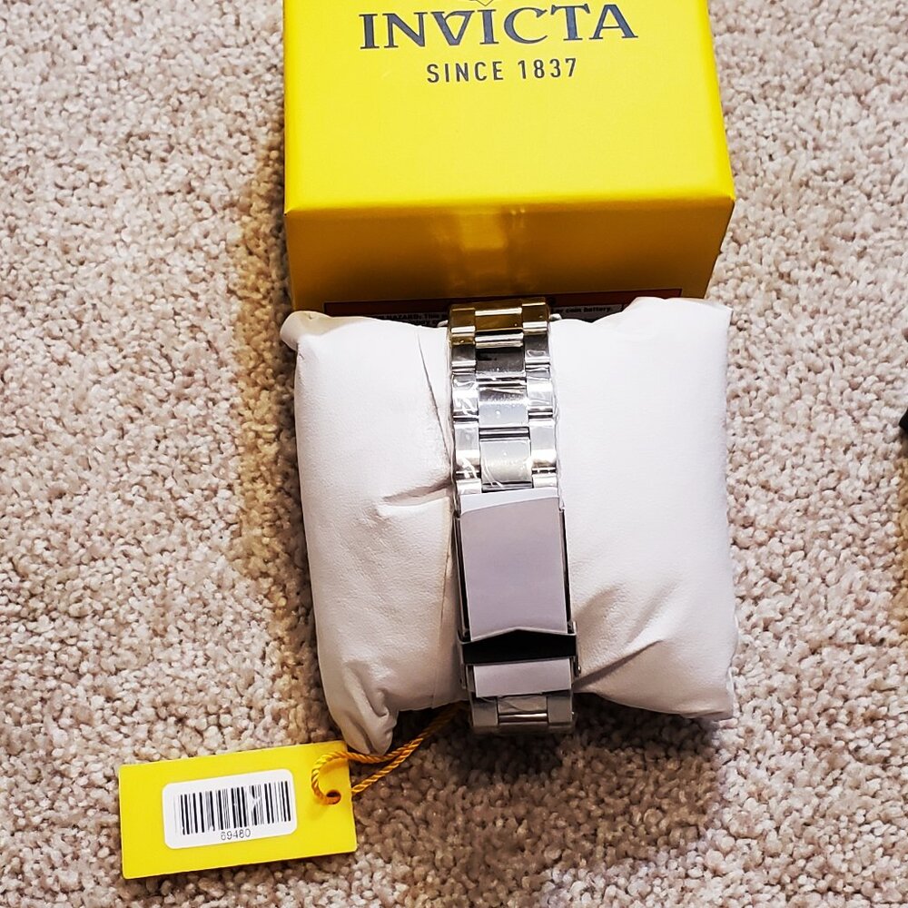 Invicta 69480 Specialty Men's 40mm Green Dial & Stainless Steel Quartz Watch - Picture 4 of 4